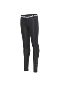 Legginsy dziewczęce Hummel Tona. Okazja: na uczelnię, na co dzień. Kolor: czarny. Styl: casual
