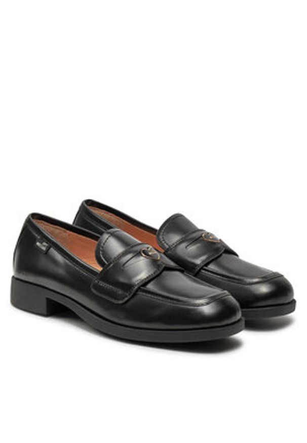 Love Moschino - LOVE MOSCHINO Lordsy JA10172G1LJD0000 Czarny. Kolor: czarny. Materiał: skóra