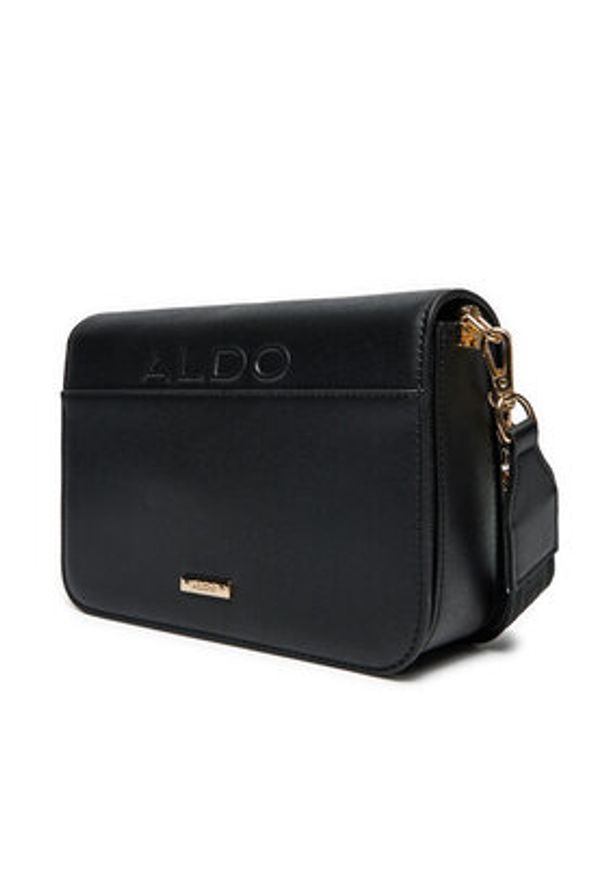 Aldo Torebka Brea 13824509 Czarny. Kolor: czarny. Materiał: skórzane