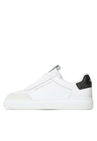 Calvin Klein Jeans Sneakersy Casual Cupsole YM0YM00670 Biały. Okazja: na co dzień. Kolor: biały. Materiał: skóra