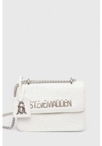 Steve Madden torebka Bcoal kolor biały SM13000528. Kolor: biały. Dodatki: z breloczkiem #1