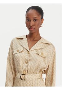 Marciano Guess Sukienka codzienna 6RGK30 7435A Beżowy Regular Fit. Okazja: na co dzień. Kolor: beżowy. Materiał: syntetyk. Typ sukienki: proste. Styl: casual #5