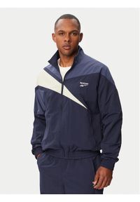 Reebok Bluza Borys RK25720CCM Granatowy Relaxed Fit. Kolor: niebieski. Materiał: syntetyk #1