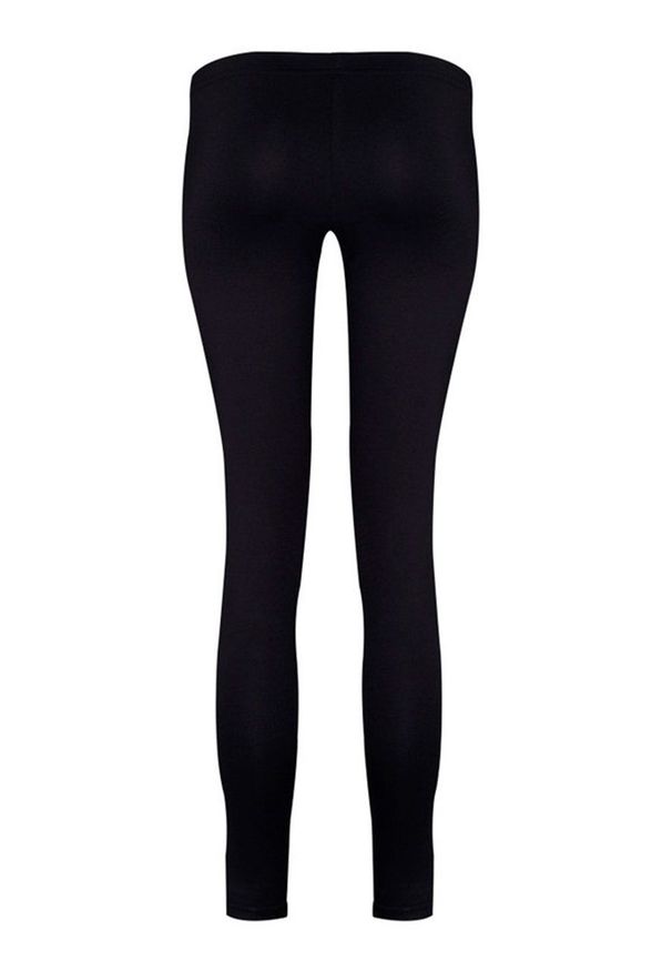 MUUV - Legginsy Low. Kolor: czarny. Materiał: dzianina. Wzór: gładki. Styl: sportowy