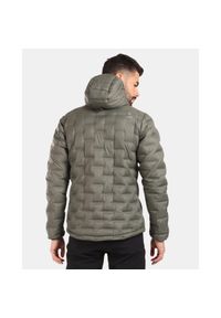 Kurtka puchowa Kilpi Albert. Kolor: zielony. Materiał: nylon. Sezon: zima. Sport: narciarstwo #1