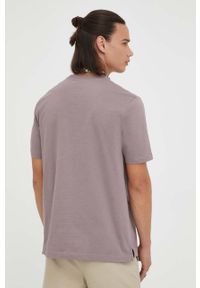PS PAUL SMITH - PS Paul Smith t-shirt bawełniany kolor fioletowy z nadrukiem. Kolor: fioletowy. Materiał: bawełna. Długość rękawa: krótki rękaw. Długość: krótkie. Wzór: nadruk #2