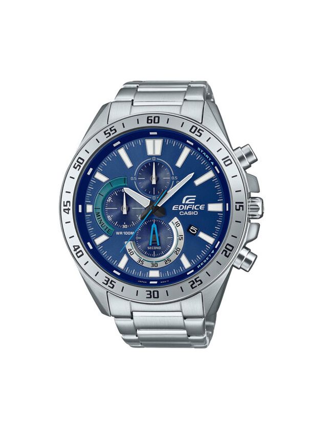 Casio Zegarek EFV-620D-2AVUEF Srebrny. Kolor: srebrny