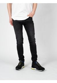 Diesel Jeansy "Tepphar-X" | 00SWID-RM064-02 | Mężczyzna | Czarny. Stan: obniżony. Kolor: czarny. Wzór: aplikacja. Styl: klasyczny, elegancki #5