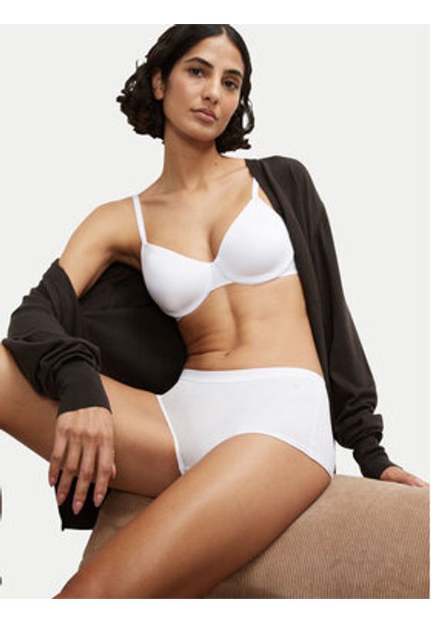 Triumph Bokserki Smart Natural 10217875 Biały. Kolor: biały