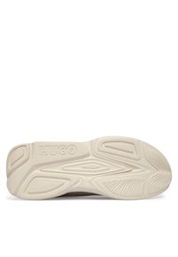Hugo - HUGO Sneakersy 50563495 Beżowy. Kolor: beżowy. Materiał: materiał #5