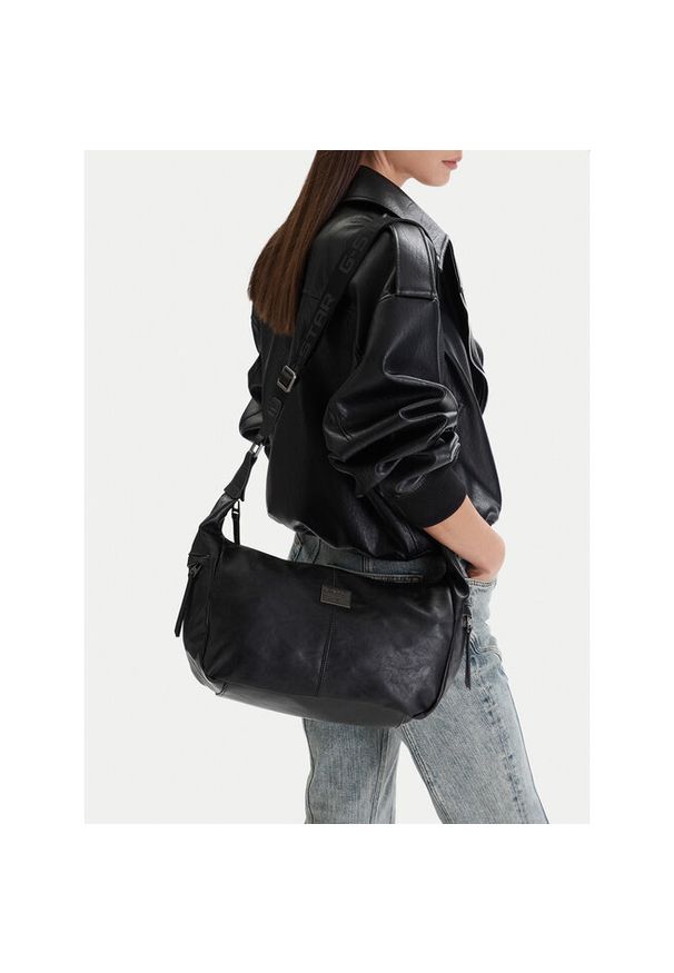 G-Star RAW - Torebka G-Star Raw. Kolor: czarny