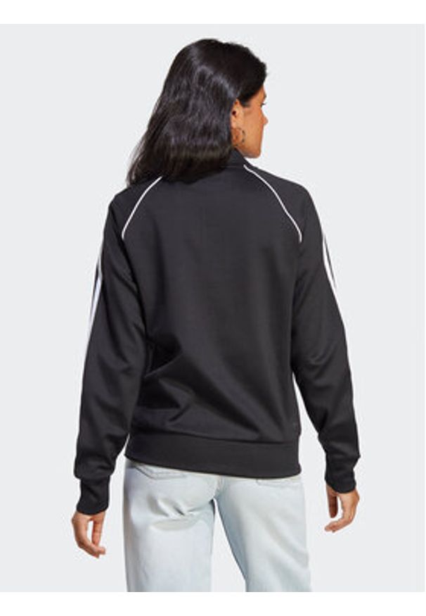 Adidas - adidas Bluza Adicolor Classics SST Track Top IB5912 Czarny Regular Fit. Kolor: czarny. Materiał: bawełna