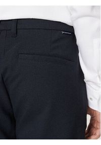 Tom Tailor Chinosy 1044345 Granatowy Slim Fit. Kolor: niebieski. Materiał: syntetyk #4
