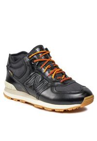 New Balance Sneakersy U574HMZ Czarny. Kolor: czarny. Materiał: skóra. Model: New Balance 574 #2