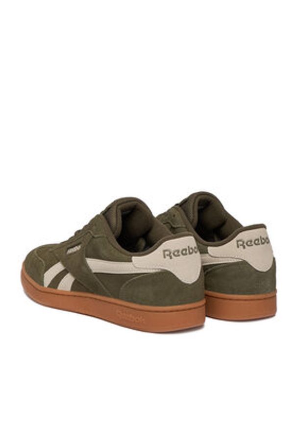 Reebok Sneakersy CEO-FORTE LOUNGER AR30252MGTC Zielony. Kolor: zielony. Materiał: skóra