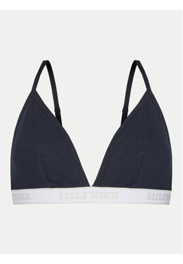 TOMMY HILFIGER - Tommy Hilfiger Biustonosz braletka UW0UW05537 Granatowy. Kolor: niebieski. Materiał: syntetyk