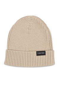Czapka Calvin Klein. Kolor: beżowy