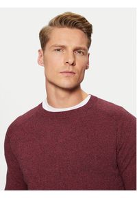 s.Oliver Sweter 2152689 Czerwony Regular Fit. Kolor: czerwony. Materiał: bawełna #4