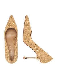 Eva Minge Szpilki EO-SIAN-1797-181 Złoty. Kolor: złoty. Materiał: skóra, zamsz. Obcas: na szpilce #3