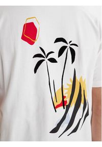 RVCA T-Shirt Cutship EVYZT00287 Biały Relaxed Fit. Kolor: biały. Materiał: bawełna #6