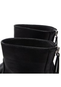 DeeZee Botki ZALY8813-8 Czarny. Kolor: czarny. Materiał: skóra #2