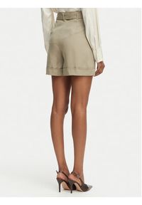 Guess Szorty materiałowe W5GD1R WG4C2 Khaki Regular Fit. Kolor: brązowy. Materiał: lyocell #4