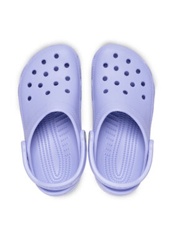 Crocs Klapki Classic 10001 Fioletowy. Kolor: fioletowy
