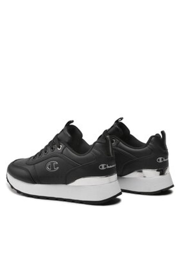 Champion Sneakersy Rr Champ Platform Element S11570-KK01 Czarny. Kolor: czarny. Materiał: skóra. Obcas: na platformie