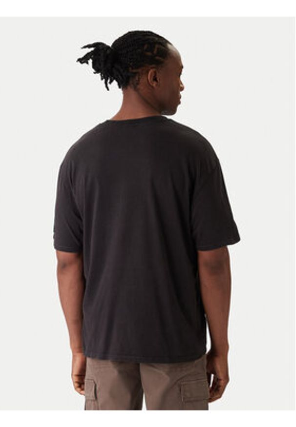 Guess T-Shirt M6RI07 KBW41 Czarny Regular Fit. Kolor: czarny. Materiał: bawełna