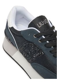 Liu Jo Sneakersy BA5035 PX618 S3667 Czarny. Kolor: czarny. Materiał: zamsz, skóra #3