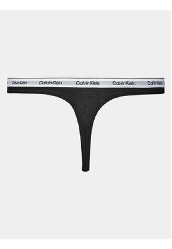 Calvin Klein Underwear Komplet stringów 000QD5209E Czarny. Kolor: czarny. Materiał: bawełna