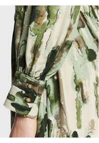 Fransa Sukienka codzienna Frisadora 20611212 Zielony Regular Fit. Okazja: na co dzień. Kolor: zielony. Materiał: wiskoza. Typ sukienki: proste. Styl: casual #3