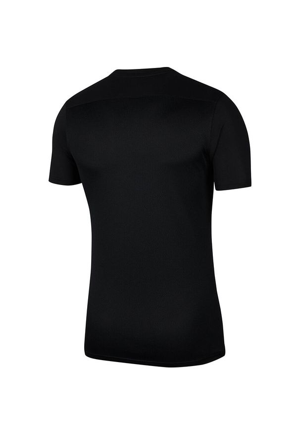 Koszulka piłkarska dziecięca Nike Dry Park VII treningowa szybkoschnąca Dri Fit. Kolor: czarny. Długość rękawa: krótki rękaw. Technologia: Dri-Fit (Nike). Długość: krótkie. Sport: piłka nożna