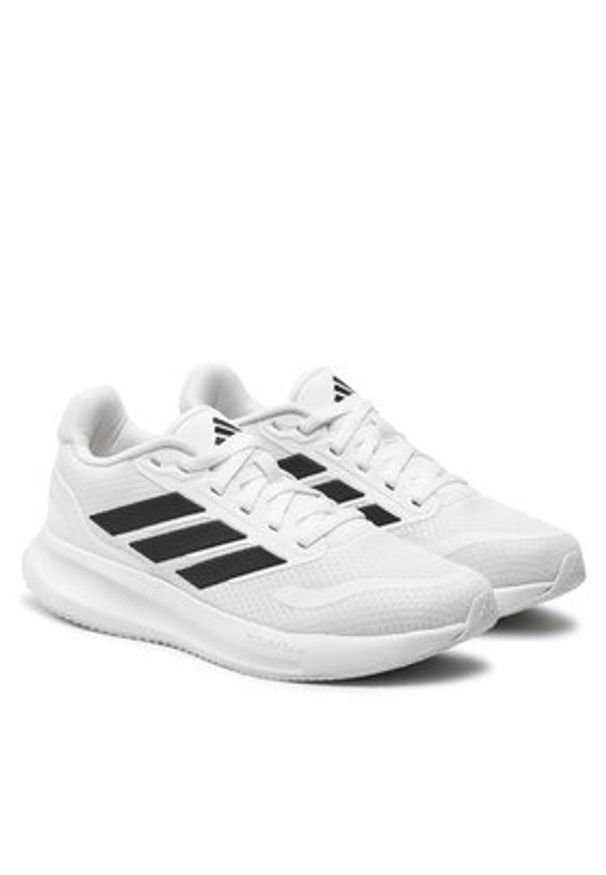 Adidas - adidas Sneakersy Runfalcon 5 J IE8593 Biały. Kolor: biały. Materiał: materiał, mesh