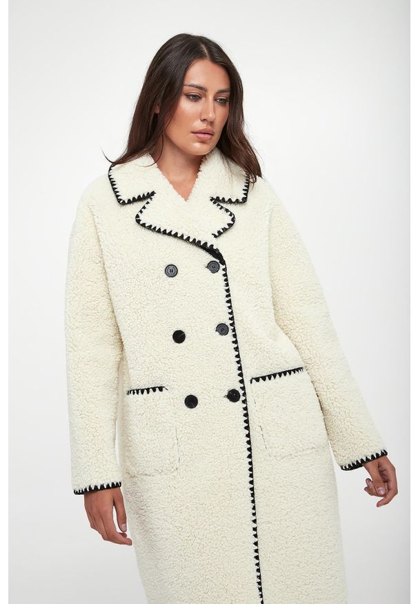 Ermanno Firenze - Kożuch damski ERMANNO FIRENZE