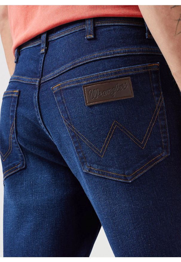 Wrangler - MESKIE SPODNIE WRANGLER TEXAS SLIM NIGHT SHADE 112350865