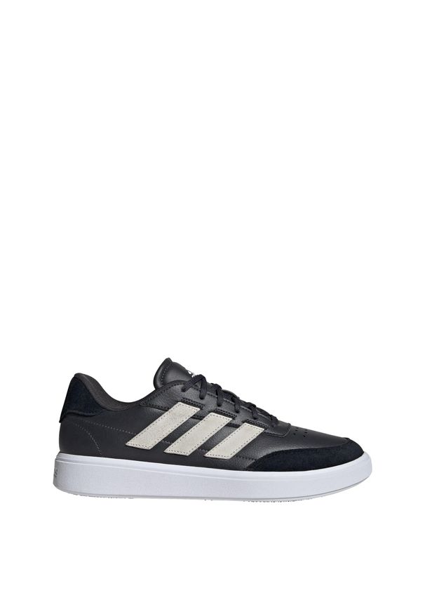 Adidas - Buty Courtblock. Okazja: na co dzień. Kolor: czarny, biały, szary, wielokolorowy. Sport: turystyka piesza