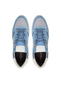 Philippe Model Sneakersy A009555 TKLU W020 Niebieski. Kolor: niebieski. Materiał: materiał