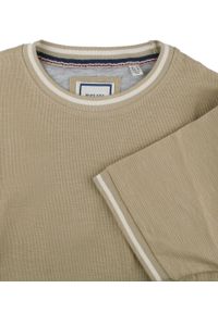 Męski T-Shirt z Dzianiny Bawełnianej - Brave Soul - Beżowy. Okazja: na co dzień. Kolor: beżowy, wielokolorowy, brązowy. Materiał: bawełna. Sezon: wiosna, lato. Styl: casual #2