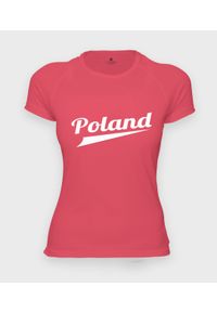 MegaKoszulki - Koszulka damska sportowa Poland. Materiał: poliester #1