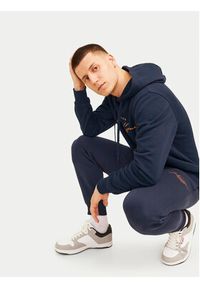 Jack & Jones - Jack&Jones Dres Ferris 12266296 Granatowy Standard Fit. Kolor: niebieski. Materiał: bawełna, syntetyk #5