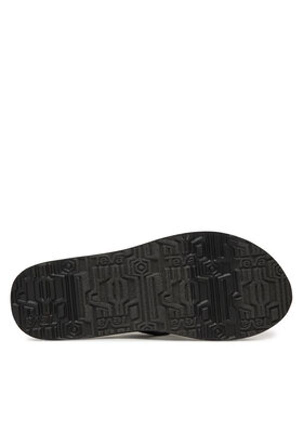 Teva Japonki Mush II 4198 Czarny. Kolor: czarny. Materiał: materiał