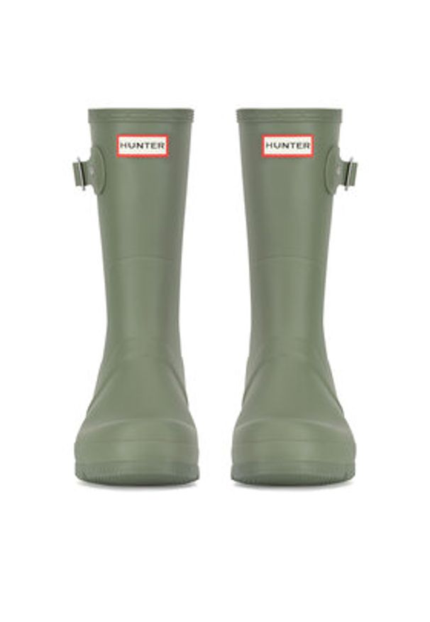 Hunter Kalosze MFS9353RMA-LIN-M Khaki. Kolor: brązowy. Materiał: kauczuk