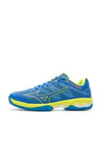 Mężczyźni Tenis Buty Mizuno Wave Exceed Light. Kolor: niebieski. Model: Mizuno Wave. Sport: tenis