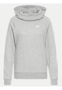 Nike Bluza Essential BV4116 Szary Regular Fit. Kolor: szary. Materiał: bawełna #7