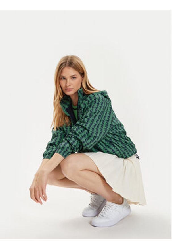 Lacoste Kurtka anorak BF6964 Zielony Regular Fit. Kolor: zielony. Materiał: syntetyk