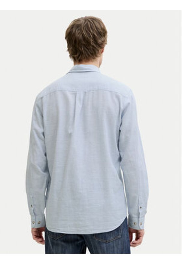 Jack & Jones Koszula Summer 12289174 Błękitny Regular Fit. Kolor: niebieski. Materiał: bawełna