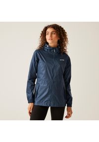 Regatta - Damska kurtka trekkingowa kieszonkowa Pack It Jacket III. Kolor: niebieski. Materiał: poliamid. Sport: turystyka piesza