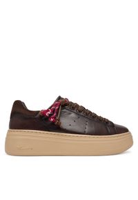 Sneakersy Tamaris. Kolor: brązowy #1
