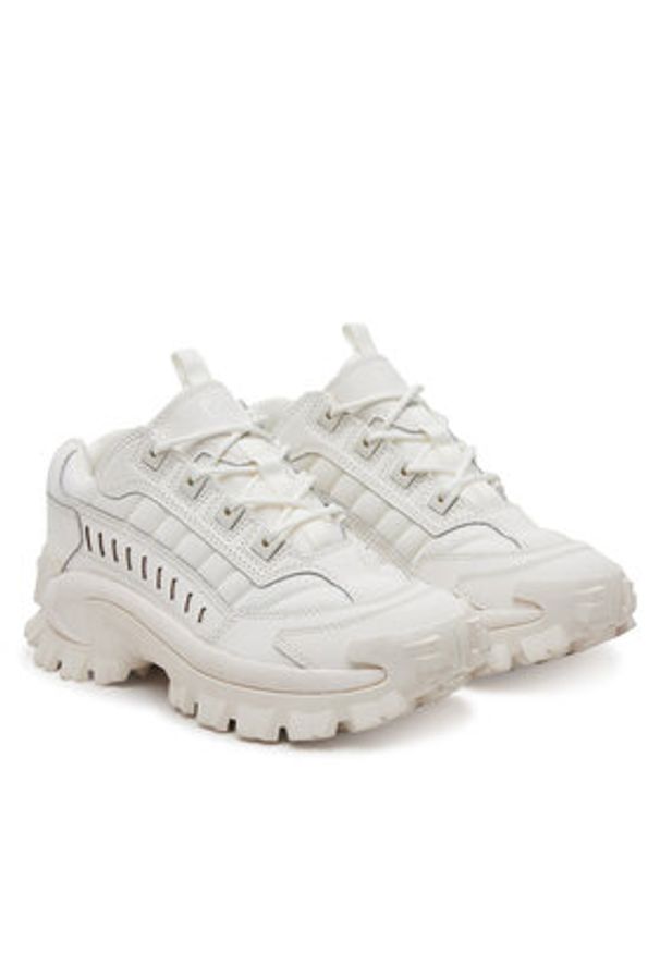 CAT Footwear Sneakersy Intruder P110094 Biały. Kolor: biały. Materiał: skóra
